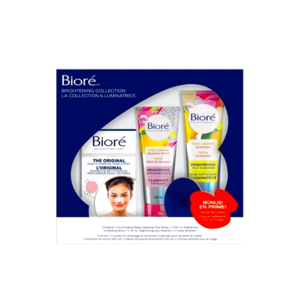 🆕️ Bioré Brightening - Face Gift Set - 4 Piece ♥️